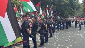 Piden cárcel para los activistas que protestaron a favor de Gaza en La Vuelta ciclista