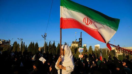 Protesta progubernamental en Irán