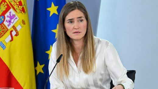 Sara Aagesen, en la rueda de prensa tras el Consejo de Ministros