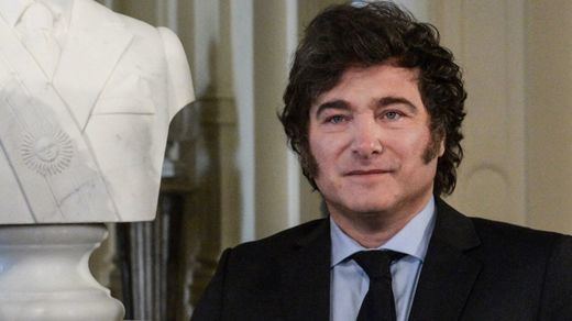 El presidente argentino, Javier Milei