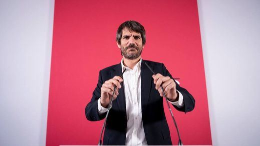 El ministro de Cultura y portavoz de Movimiento Sumar, Ernest Urtasun