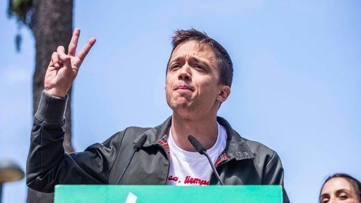 Íñigo Errejón, en un mitin