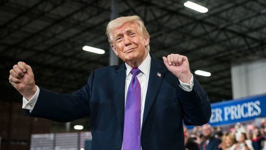 Trump, durante un acto