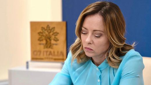La primera ministra italiana, Giorgia Meloni