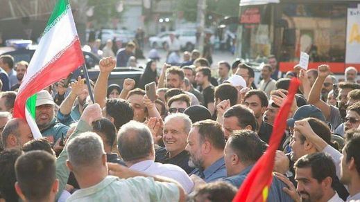 El presidente iraní, Masud Pezeshkian