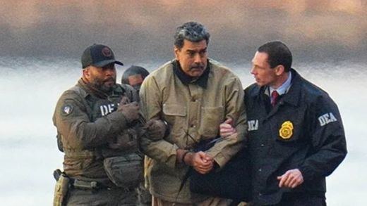 Nicolás Maduro, detenido por la DEA