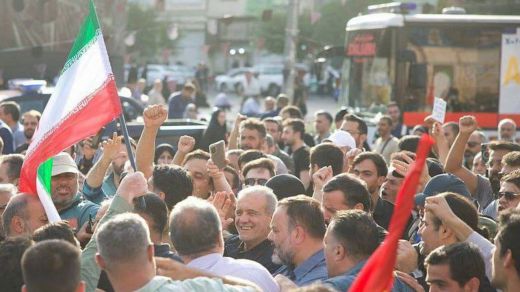 El presidente iraní, Masud Pezeshkian