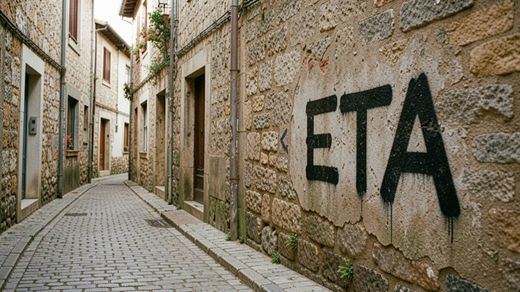 Una pintada a favor de ETA