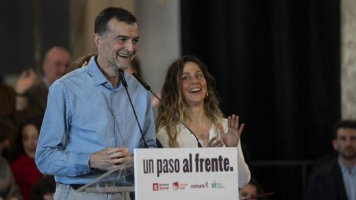 Acto de IU-Sumar con Antonio Maíllo