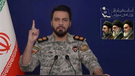 El portavoz de la Guardia Revolucionaria iraní, Ebrahim Zolfaghari