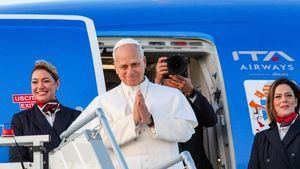 El papa León XIV, arropado por toda la comunidad internacional tras las palabras de Trump