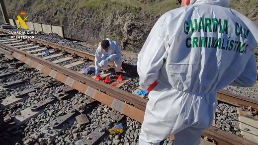 Imágenes tras el accidente de tren en Adamuz