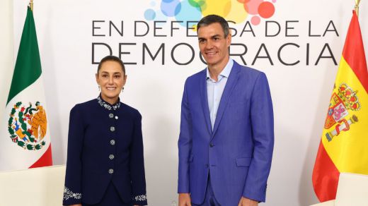 Pedro Sánchez y Claudia Sheinbaum