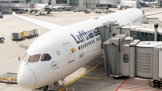 Avión de Lufthansa