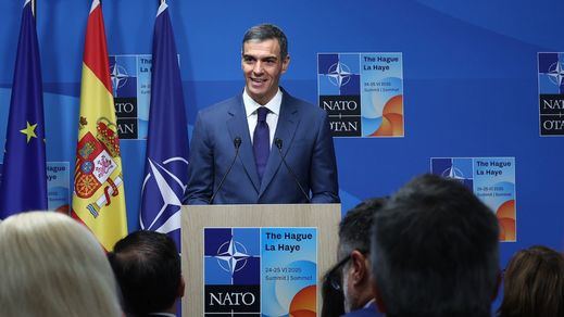Pedro Sánchez, en la cumbre de la OTAN
