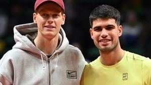Jannik Sinner y Carlos Alcaraz