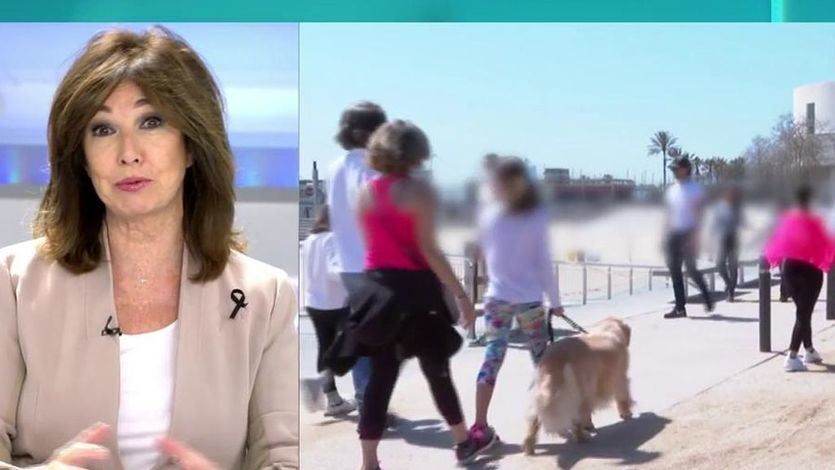 Ana Rosa Quintana responsabiliza al Gobierno de que se incumplieran las normas de los paseos de niños