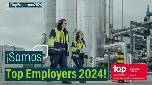 PreZero España, reconocida como empresa Top Employer por segundo año consecutivo