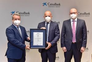 CaixaBank certifica la calidad de su gestión interna