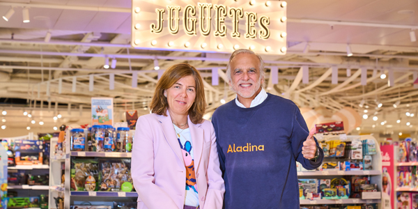 El Corte Inglés y Fundación Aladina firman un convenio para impulsar proyectos solidarios