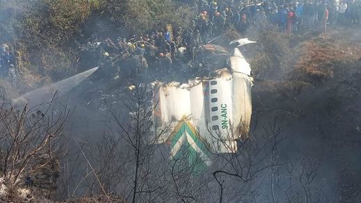 Accidente de avión en Nepal