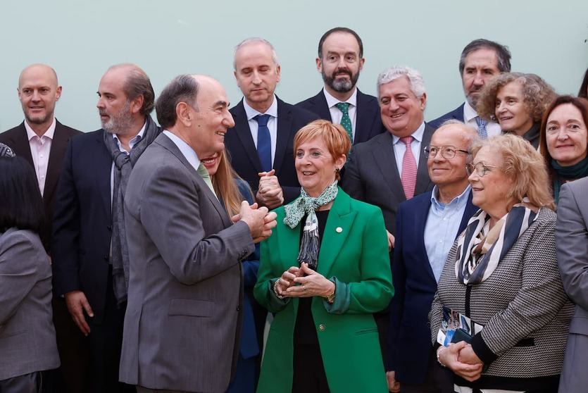 El presidente de Iberdrola, Ignacio Galán, en el lanzamiento de la Alianza