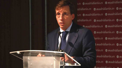 Alcalde de Madrid, José Luis Martínez Almeida, en la II Jornada de Vivienda y Energía 