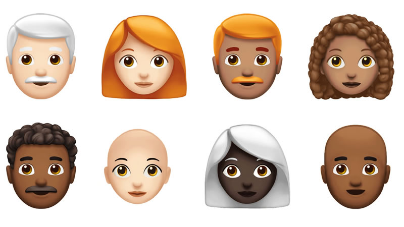 Los nuevos emoticonos para los terminales de Apple