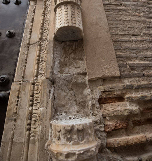 El Convento de San Clemente de Toledo sufre nuevos daños en su fachada