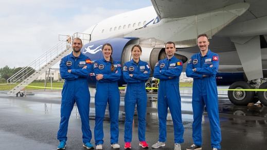 Nuevos astronautas de la Agencia Espacial Europea