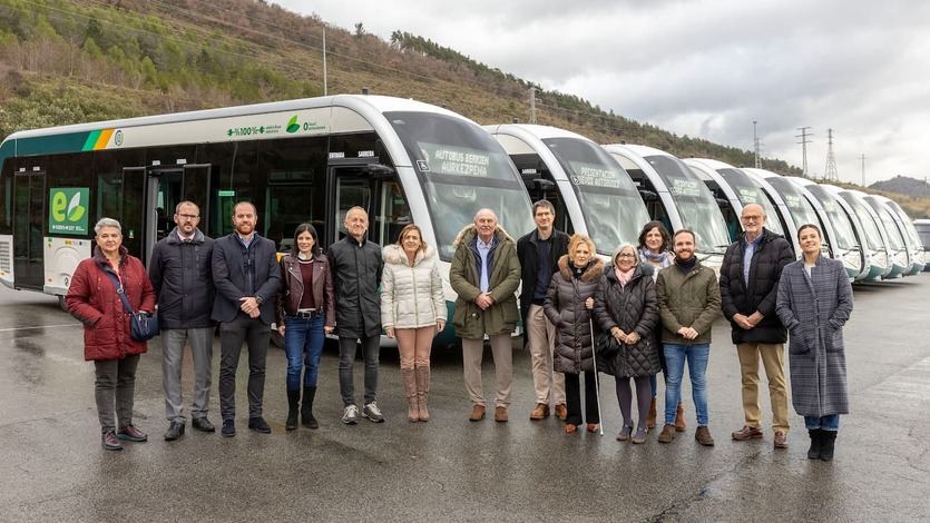 Pamplona incorpora 9 autobuses 100% eléctricos