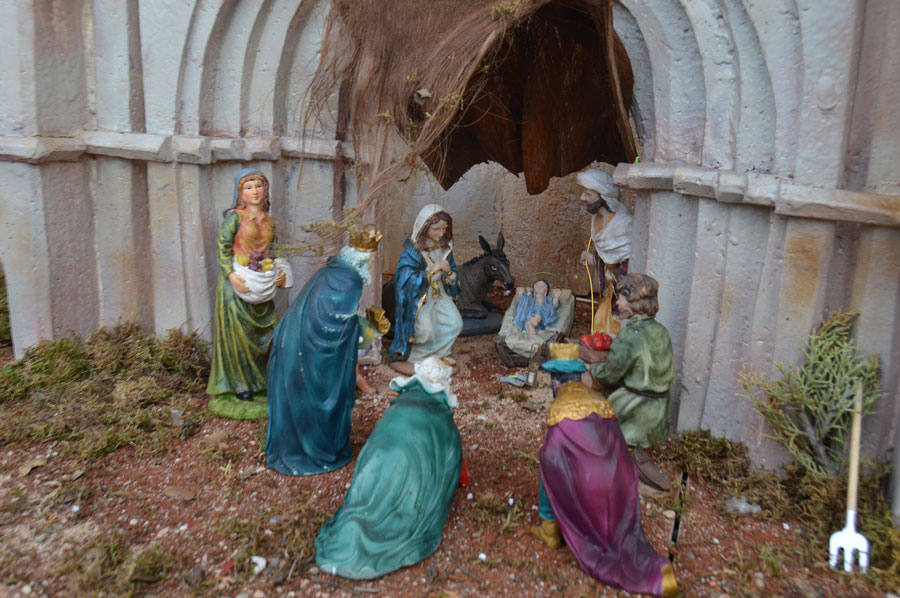 Roban las figuras de dos Reyes Magos del Belén de Ciudad Real