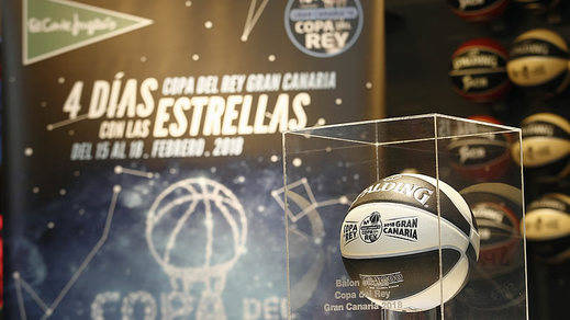El Corte Inglés y ACB presentan el primer balón creado exclusivamente para la Copa del Rey