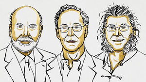 El Premio Nobel de Economía, para Bernanke, Diamond y Dybvig por explicar los colapsos bancarios