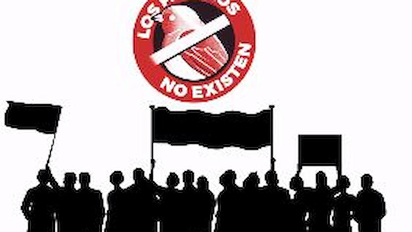 Cartel manifestacion Pajaros no existen