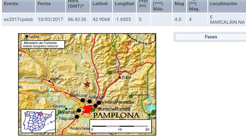 Terremoto en Pamplona: un temblor que hizo moverse camas, muebles y que dio un gran susto a los navarros