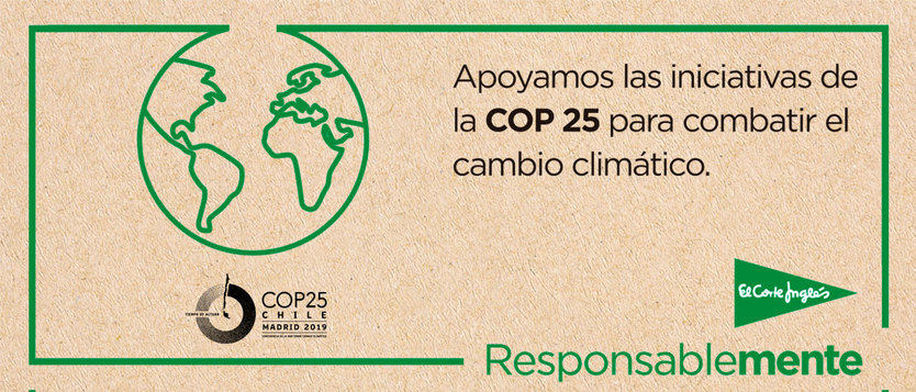 El Corte Inglés muestra su compromiso contra el cambio climático con diversas iniciativas medioambientales