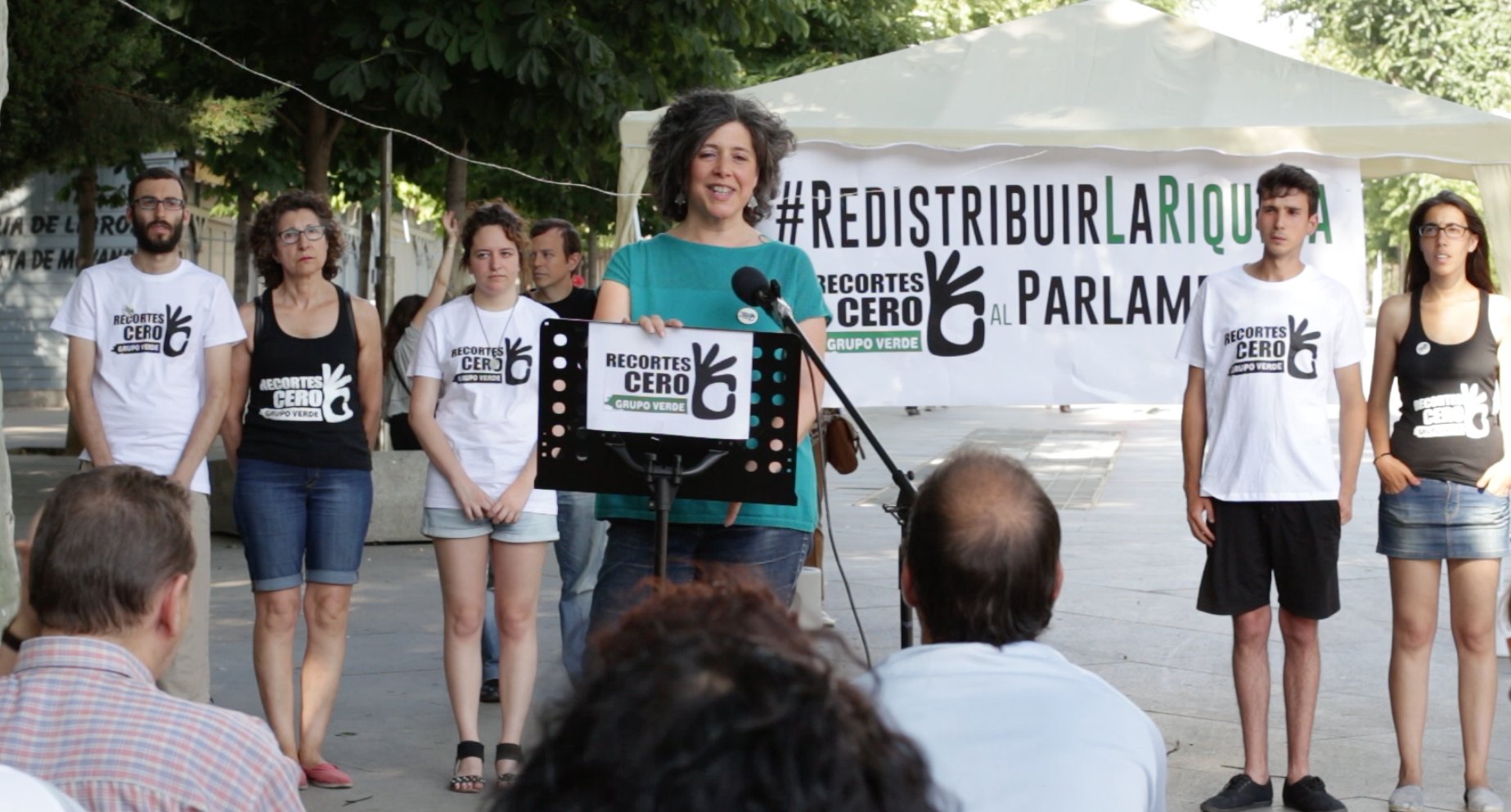 Recortes Cero-Grupo Verde cierra campaña: "Somos la única opción política para redistribuir la riqueza en España”