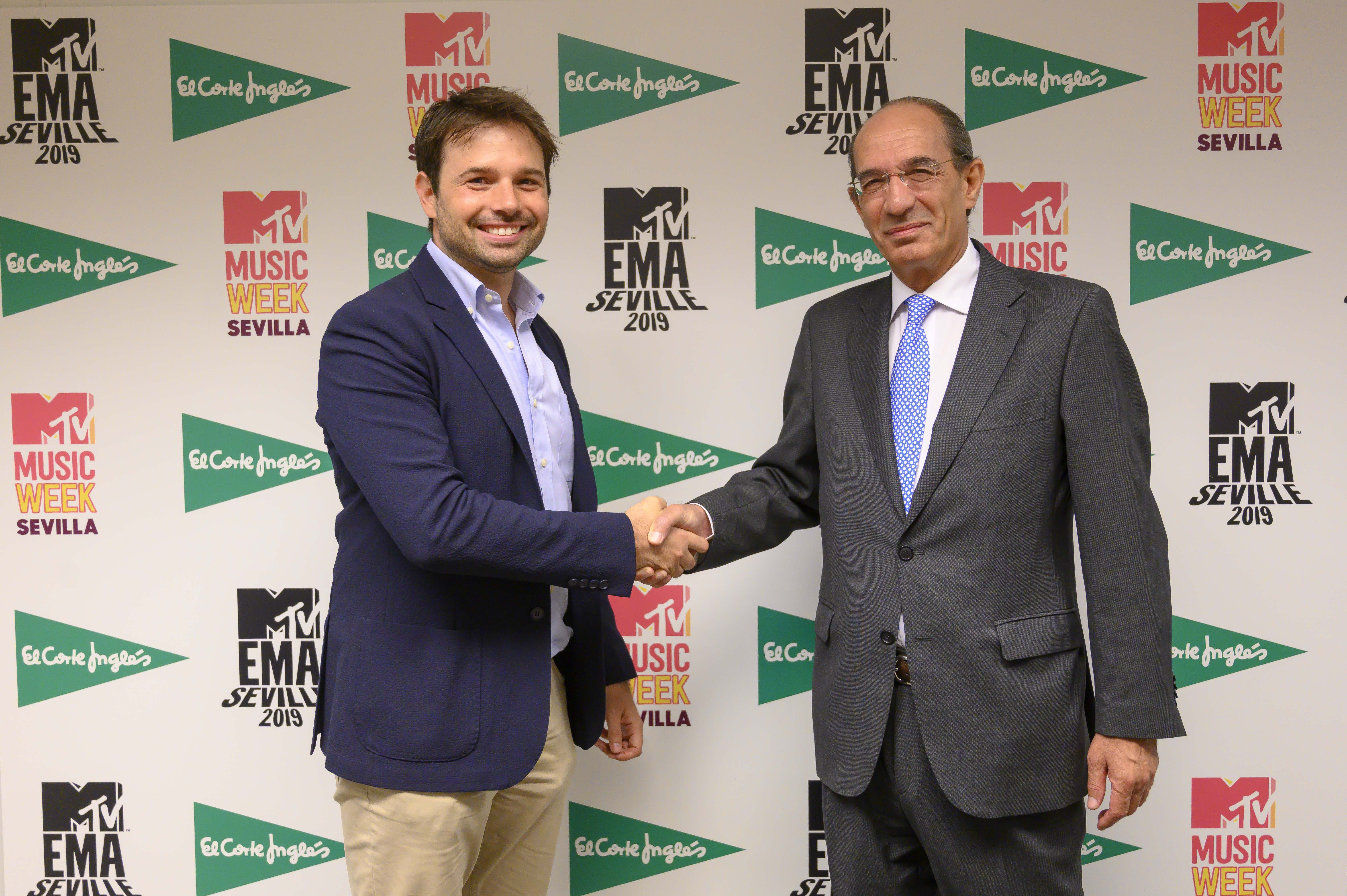 El Corte Inglés apoya la cita musical más importante de Europa, los MTV EMAs Sevilla 2019