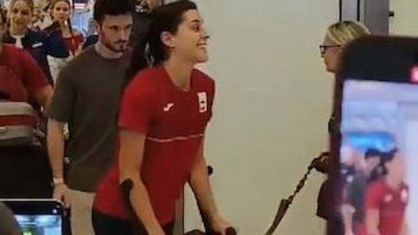 Carolina Marín, jugadora profesional de bádminton