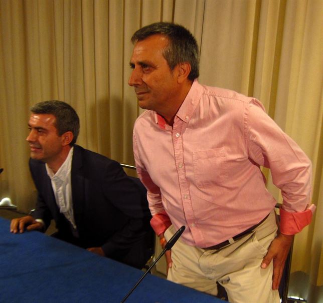 Álvaro Gutiérrez (izq.) y Antonio López (dcha.)