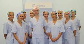 El Equipo Médico de Clínica IMEMA tras recibir la certificación ARTAS Clinical Excellence