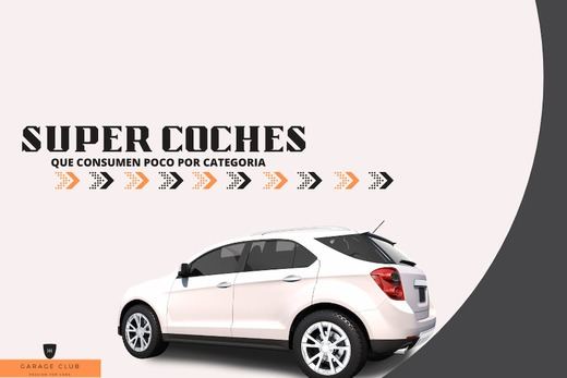 Coches que menos consumen por categorías 2024