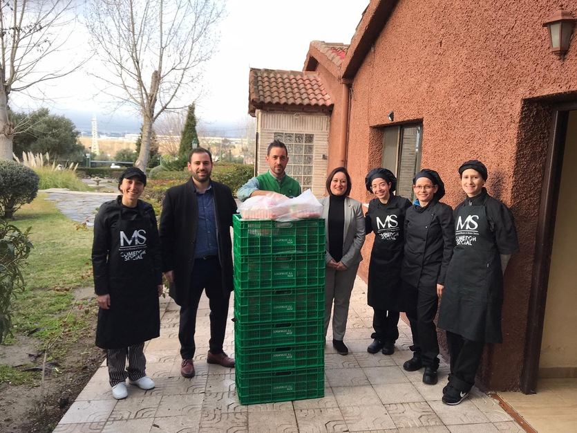 Mercadona donará diariamente productos al comedor social 'Manos de Ayuda Social' de Vallecas (Madrid)
