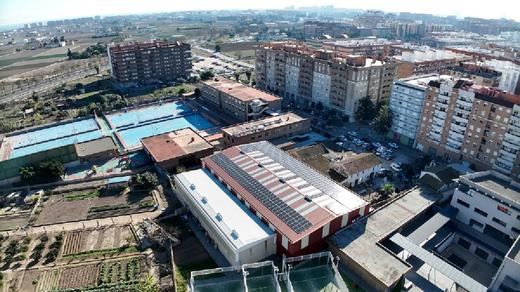 Comunidad solar de Iberdrola en colegio Sagrada Familia PJO Benimaclet-València