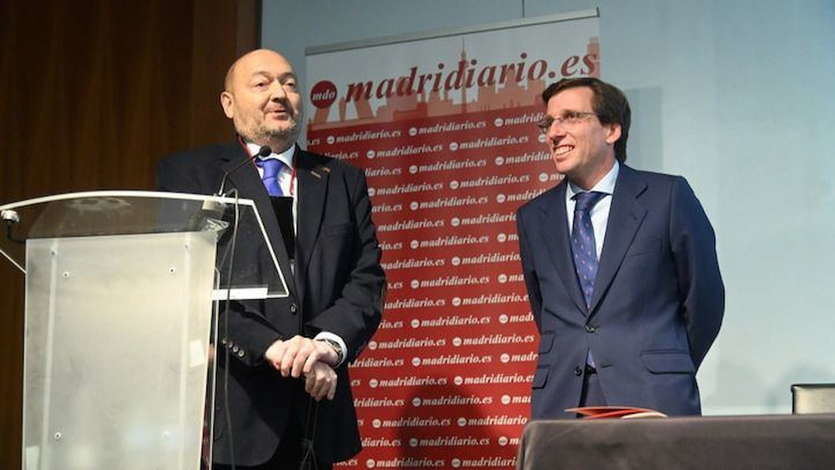 Constantino Mediavilla y José Luis Martínez Almeida