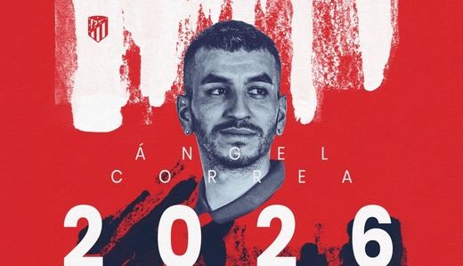El Atlético de Madrid hace justicia con Correa y le renueva al alza hasta 2026