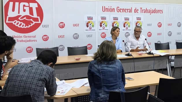 UGT exigirá un salario mínimo de 1.000 euros antes de 2020