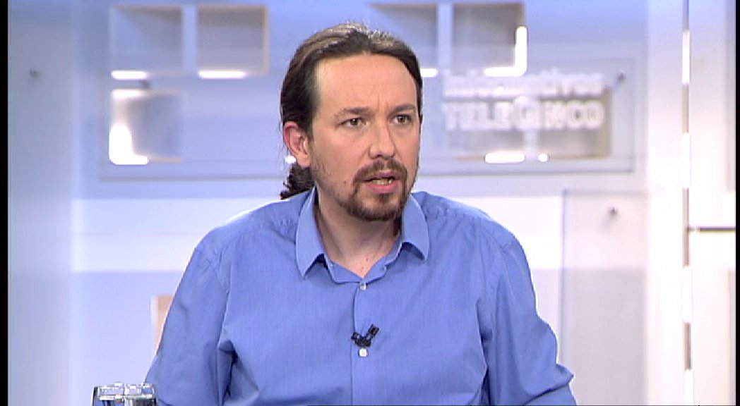 Iglesias, "aburrido" de Puigdemont, dice que su partido no le votará pero porque es "de derechas"