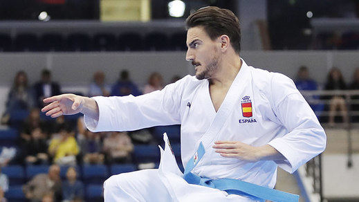 Otra medalla en karate: Damián Quintero consigue la plata en la prueba de kata